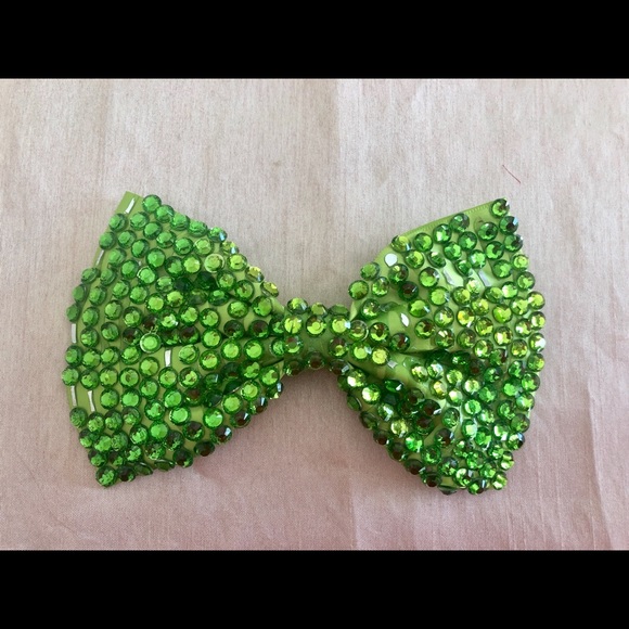7 rhinestone hair bows - Picture 4 of 8